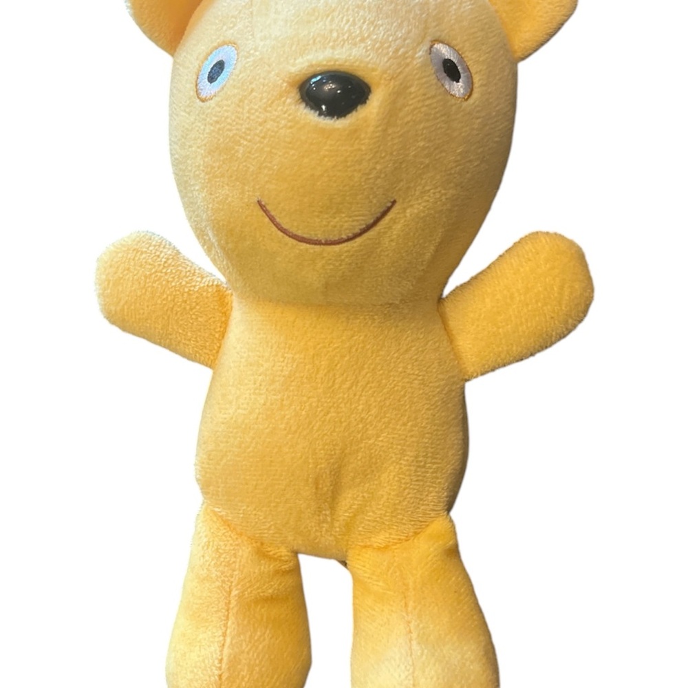 PEPPA PIG Teddy Plush Yellow Bear Stuffed Animal Toy 8" - Picture 2 of 6